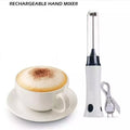 Rechargeable Hand Mixer & Milk Frother
