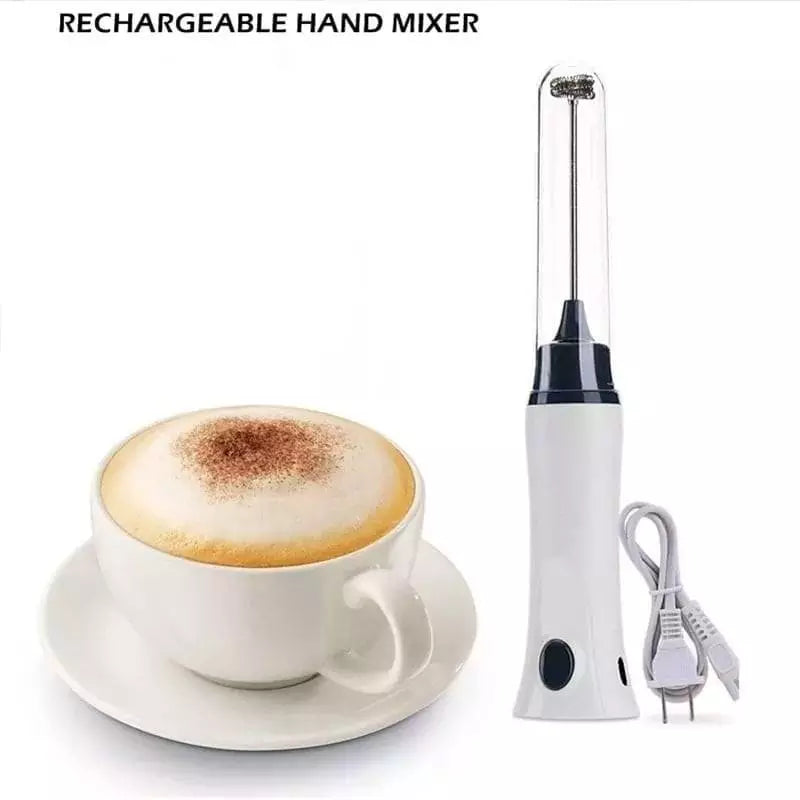 Rechargeable Hand Mixer & Milk Frother
