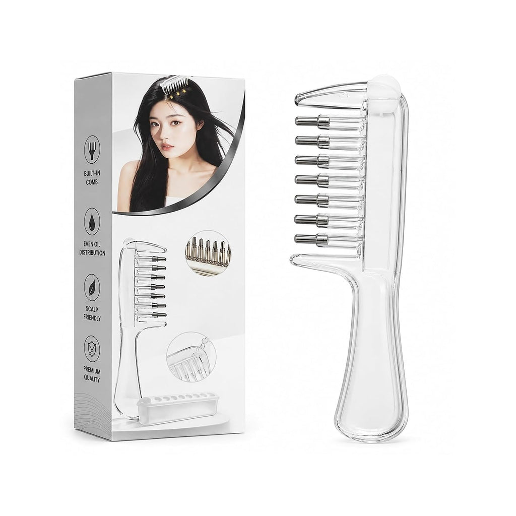Scalp Oil Applicator Comb with Massage