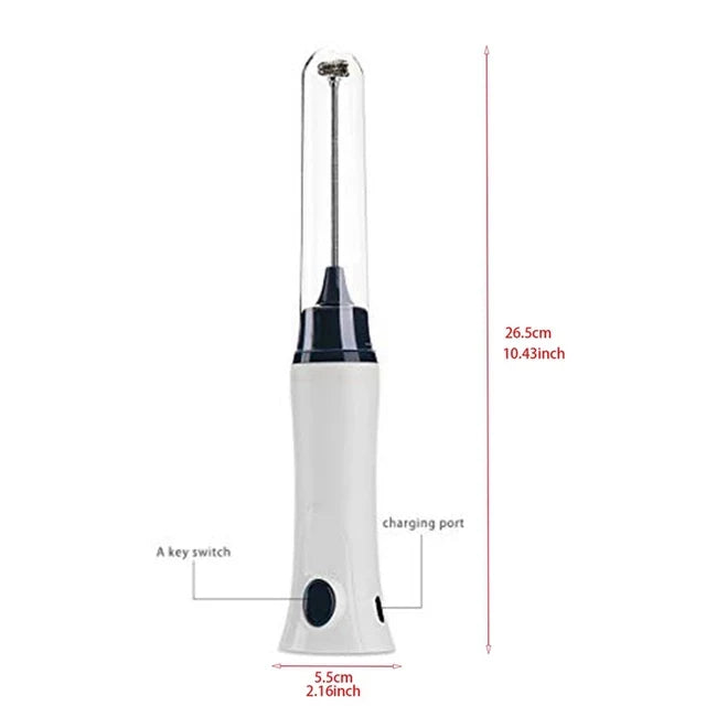 Rechargeable Hand Mixer & Milk Frother