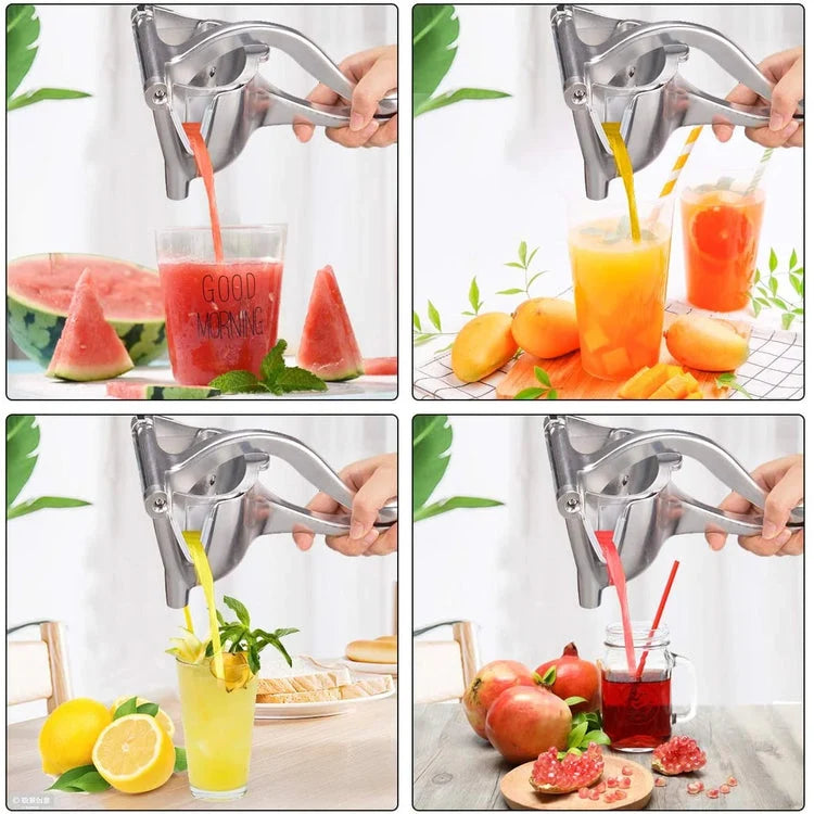 Manual Aluminum Alloy Citrus Juicer & Lemon Squeezer